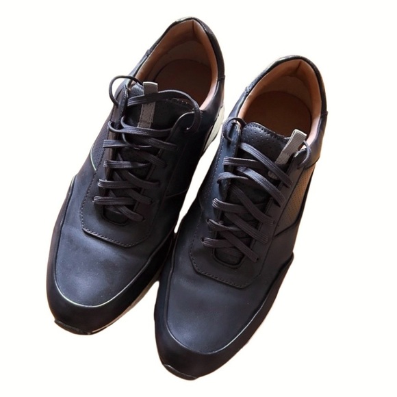 ZARA Black Sneakers Classic Low-Top Design - Picture 1 of 9